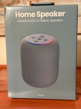 LED Bluetooth Home Speaker Colorful Light Ring
10W Portable USB-C New in box
